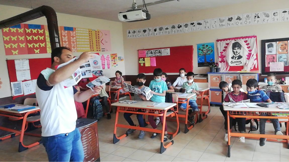 Okul Tanıtım Faaliyetlerimiz Kapsamında Kurtbeyoğlu İlkokulunda 4. Sınıf Öğrencilerine Bilgilendirme Yapıldı.