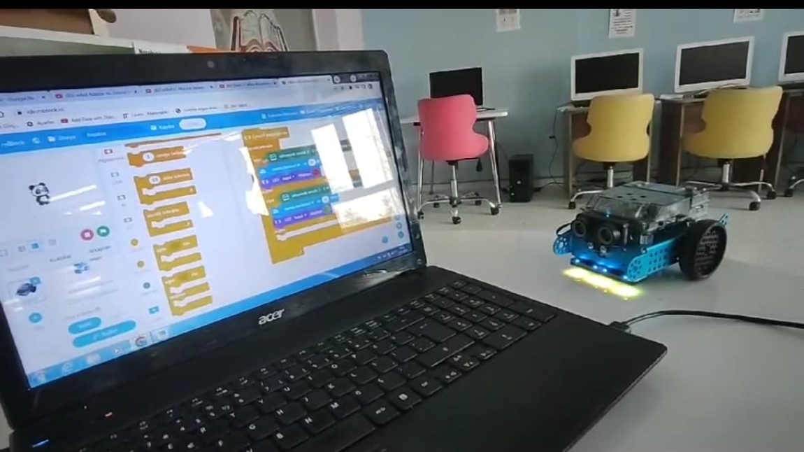 MBlock5 ile Mbot Nesne takibi yapan robot